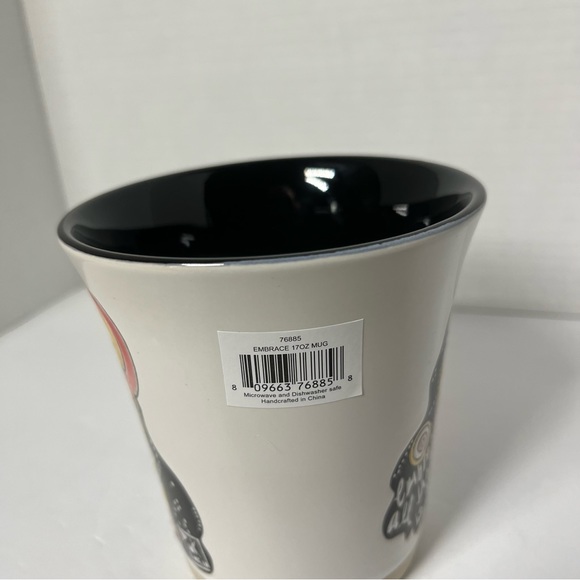 1- Hand Painted Pinklomein Mug by Eli & Ana ,Empowering, Black History, Artistic - Picture 4 of 6